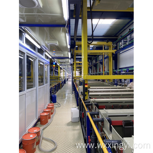 Copper plating production line plant